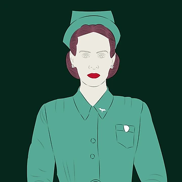 Artwork thumbnail, Mildred Ratched – Ratched | Clinical Control by Still Silhouette
