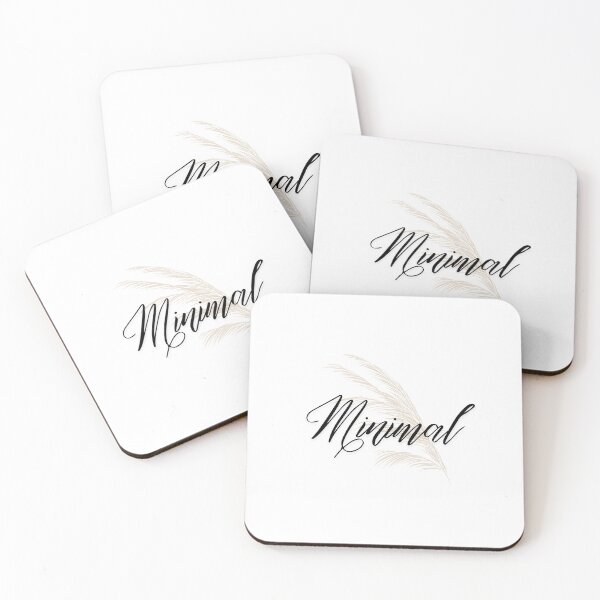 Item preview, Elegant Minimal Typography - Soft Boho Pampas Grass Art designed and sold by birleşik zevkler.