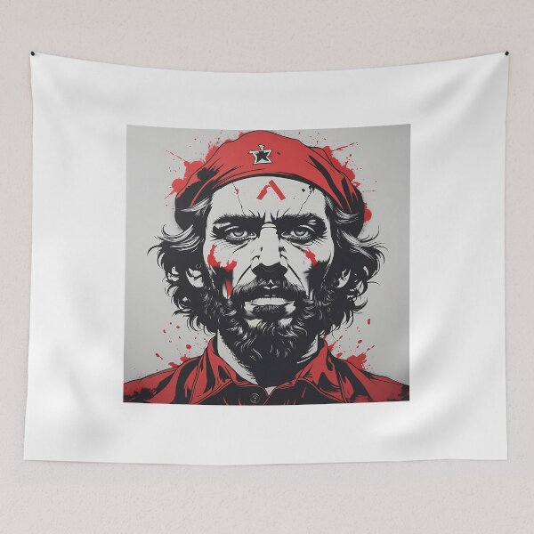 Item preview, Dark Rebel Stencil Portrait designed and sold by BRANDONWEI.