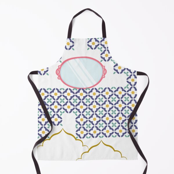 Item preview, Moroccan Tile Floral Seamless Pattern Frame designed and sold by novyron.