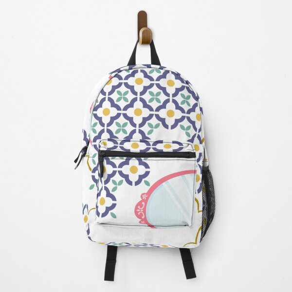 Item preview, Moroccan Tile Floral Seamless Pattern Frame designed and sold by novyron.