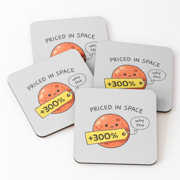 Item preview, Priced In Space 300% Tariff Meme – Political Satire Design designed and sold by ketkacreations.