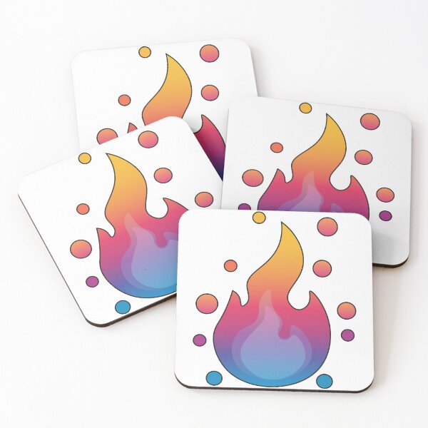 Item preview, Colorful Bubble Flame  designed and sold by BetweenForms.