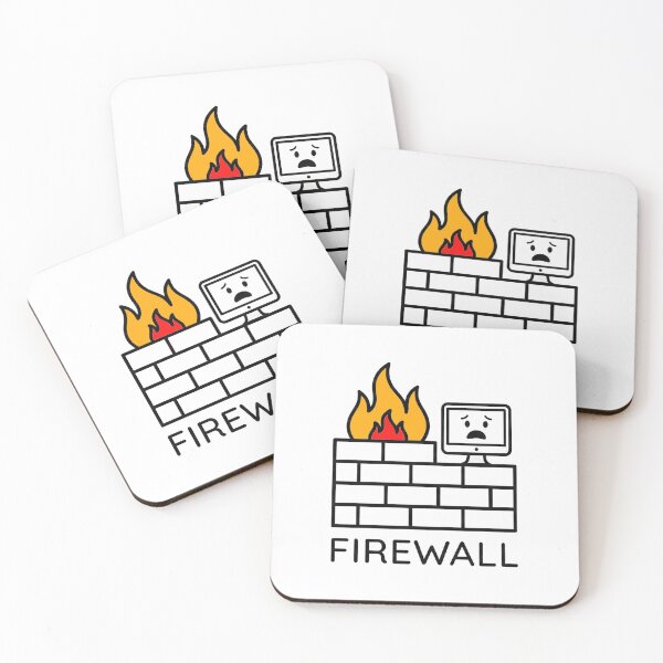 Item preview, Minimalist Firewall - Funny IT, Cybersecurity Humor & Tech Line Art designed and sold by Tamer ⭐⭐⭐⭐⭐.