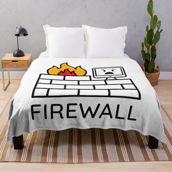 Item preview, Minimalist Firewall - Funny IT, Cybersecurity Humor & Tech Line Art designed and sold by Tamer ⭐⭐⭐⭐⭐.