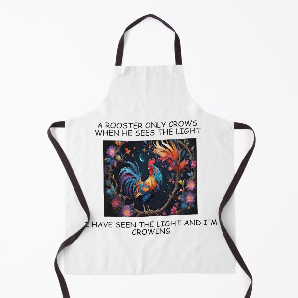 Item preview, Rooster’s Wisdom – Seeing the Light and Crowing with Joy designed and sold by oceantospace.