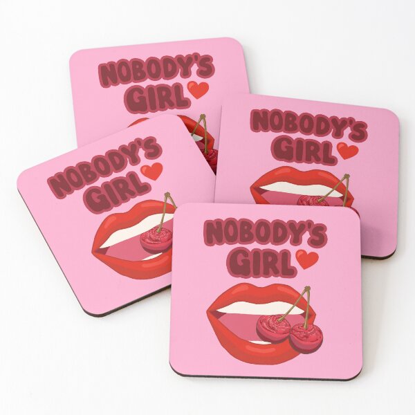 Item preview, Nobody's Girl - Red Cherries designed and sold by Vanessa Priest.