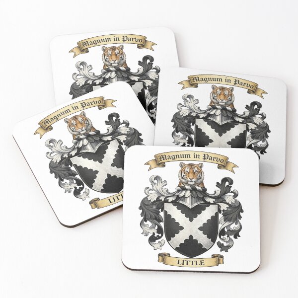 Item preview, The Little Family Coat of Arms designed and sold by BagTown Clans.