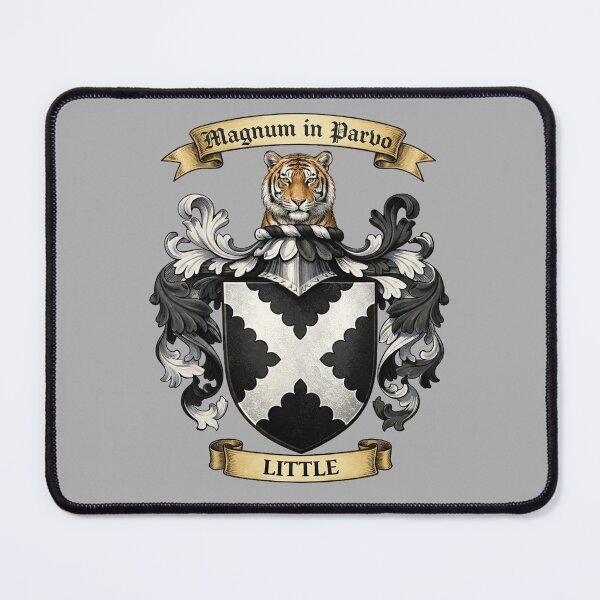 Item preview, The Little Family Coat of Arms designed and sold by BagTown Clans.