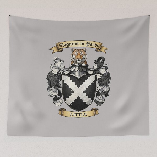 Item preview, The Little Family Coat of Arms designed and sold by BagTown Clans.