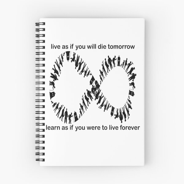 Item preview,  Gandhi Quote – Live As If You’ll Die Tomorrow, Learn As If You’ll Live Forever designed and sold by oceantospace.