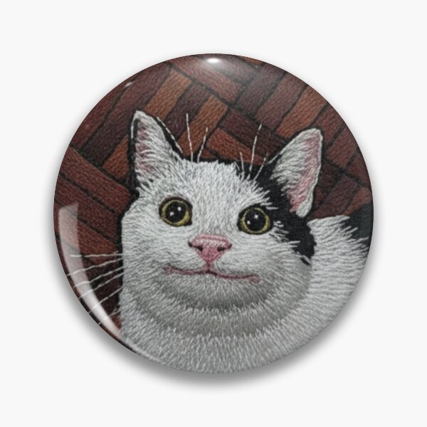 Item preview, Polite Cat (Embroidery) designed and sold by MEMERY MUSEUM.
