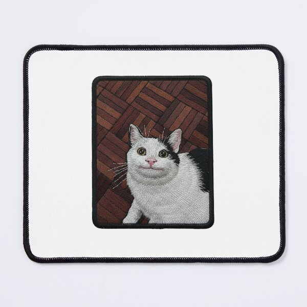 Item preview, Polite Cat (Embroidery) designed and sold by MEMERY MUSEUM.