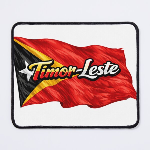 Item preview, Timor-Leste Waving Flag Design – East Timor Pride Patriotic Graphic designed and sold by GarnerSupplyCo.