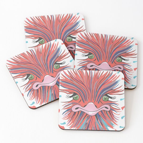 Item preview, Funny Ostrich Lover Painting designed and sold by Sartoris Art.