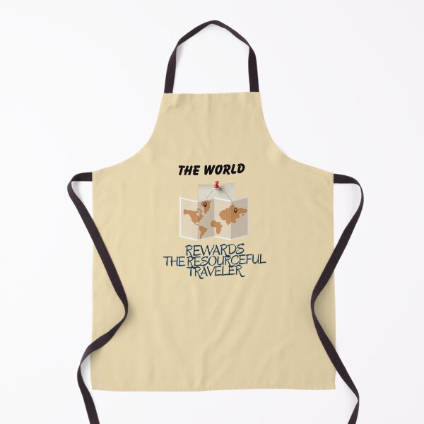 Item preview, The World Rewards The Resourceful Traveler designed and sold by Zoaluxe.