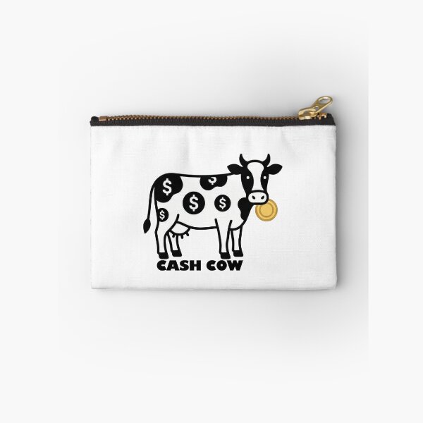 Item preview, Minimalist Cash Cow- Clever Gift for Entrepreneurs & Investors designed and sold by Tamer ⭐⭐⭐⭐⭐.