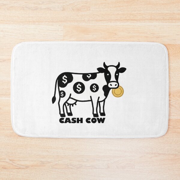 Item preview, Minimalist Cash Cow- Clever Gift for Entrepreneurs & Investors designed and sold by Tamer ⭐⭐⭐⭐⭐.