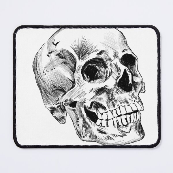 Item preview, Hand drawn skull designed and sold by MoodyMullen.