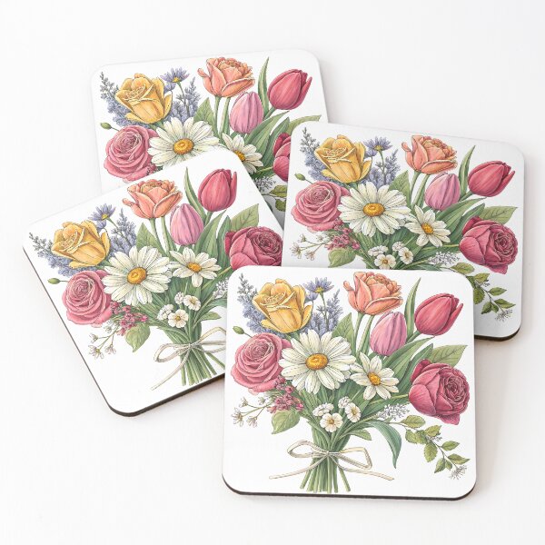 Item preview, watercolor floral bouquet  designed and sold by GogoGrove.