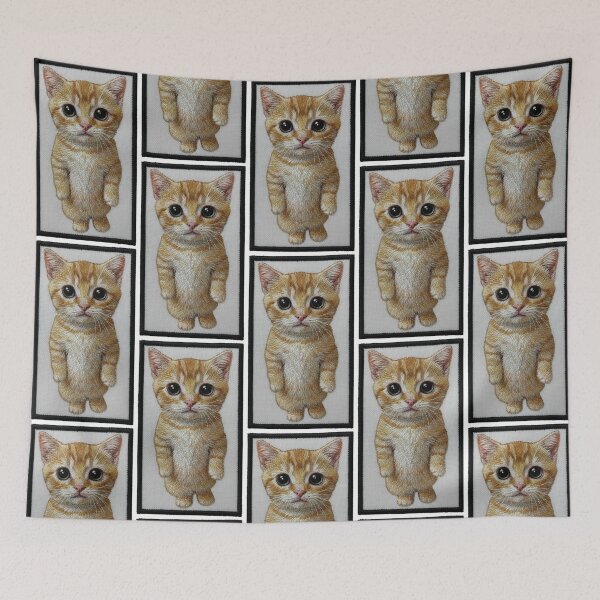 Item preview, El Gato (Embroidery) designed and sold by MEMERY MUSEUM.