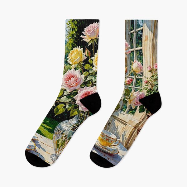 Item preview, Maman Cochet Tea Roses #7 designed and sold by Helios Be. Lavsh.