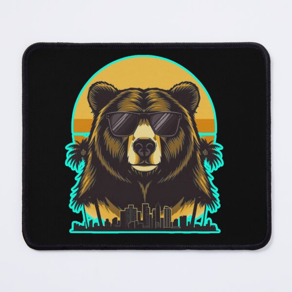 Item preview, Golden State Alpha Bear – Los Angeles Street Sunset designed and sold by GreennieArt.
