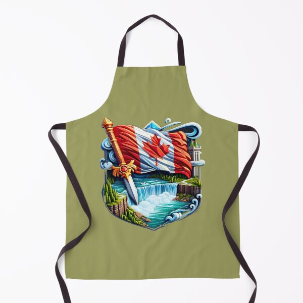 Item preview, Niagara Falls Power & Freedom – Grand Canadian Flag 3D Travel Label designed and sold by PaintMeWorld.
