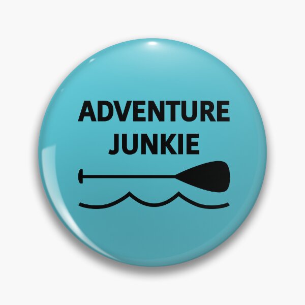 Item preview, Adventure Junkie - Paddle Boarding or White Water Rafting designed and sold by TamaraWabe.