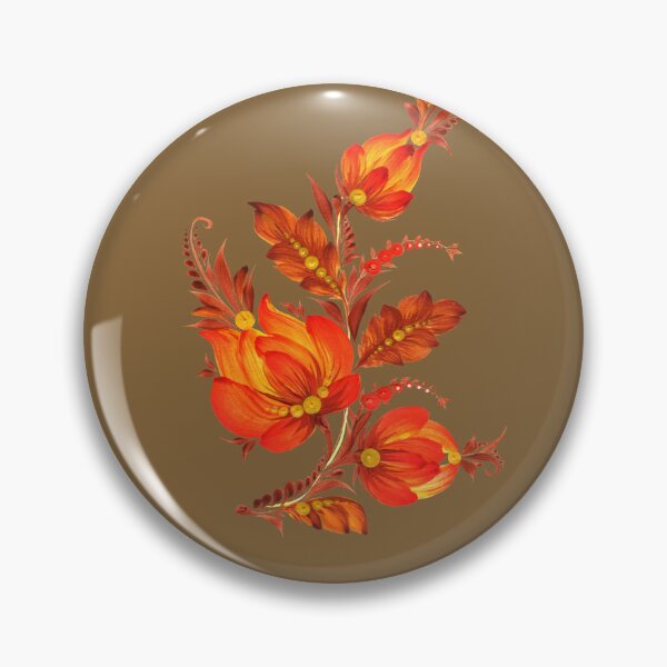 Item preview, Autumn flowers, Ukrainian art, Petrykivka art, Ukrainian flower  designed and sold by Sunflower-7.