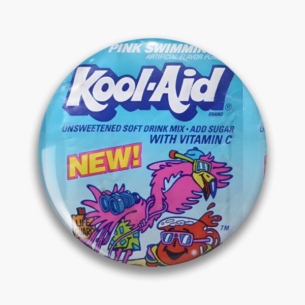 Item preview, Vintage Kool-Aid Pink Swimmingo designed and sold by Plastic Memory Archive.