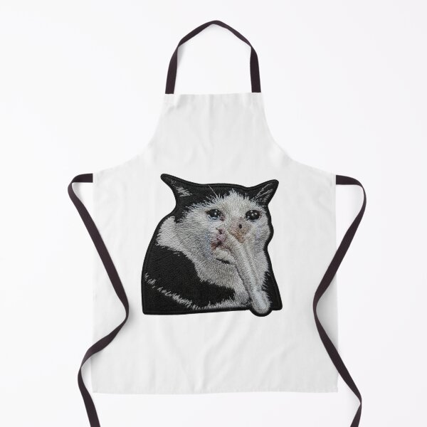 Item preview, Funny Cat Meme (Embroidery) designed and sold by MEMERY MUSEUM.