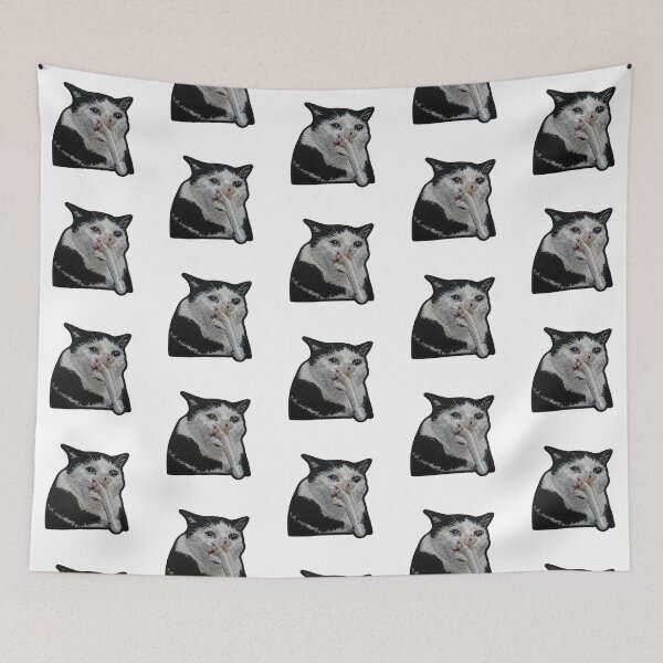 Artikelvorschau, Lustiges Katzen-Meme (Stickerei) entworfen und verkauft von MEMERY MUSEUM.