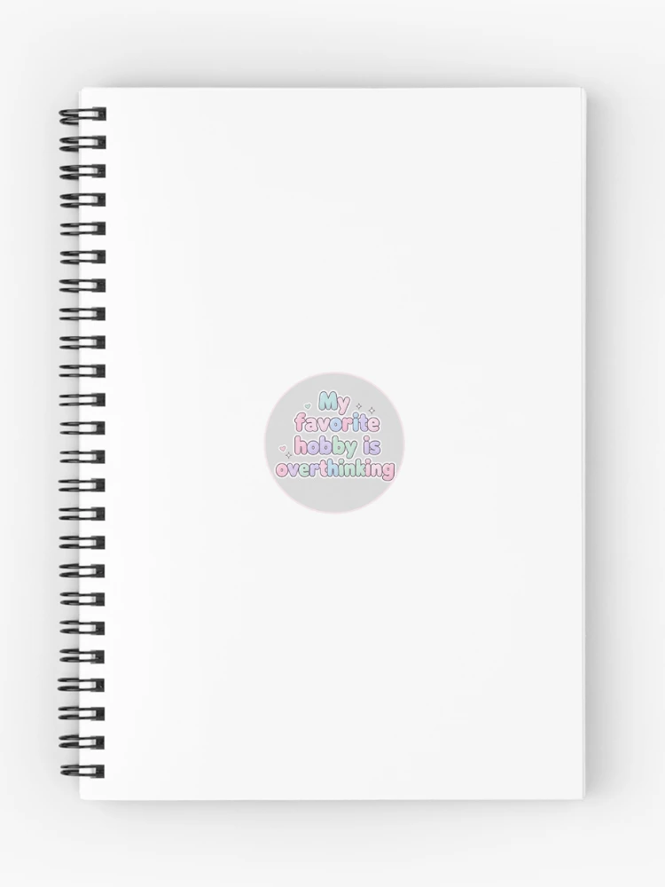 Thumbnail 1 of 3, Journal, Overthinking designed and sold by StudioPixie.