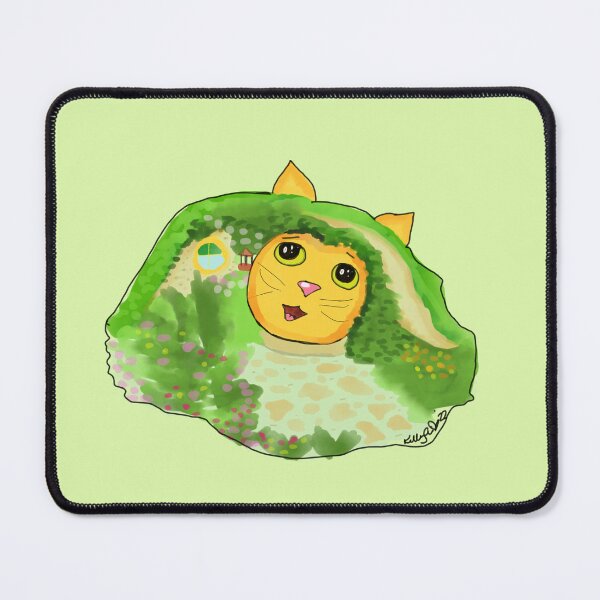 Item preview, Fantasy Cottage Cat designed and sold by KellyAirhartStudios.