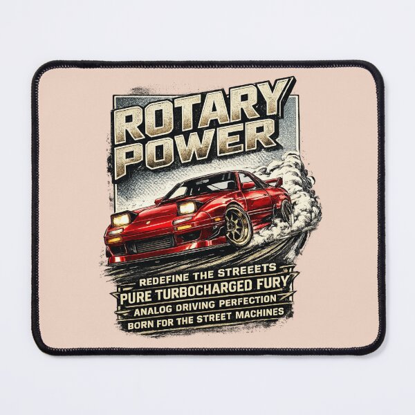 Item preview, Mazda RX-7 FC Rotary Power Legend designed and sold by Retro Arabica.