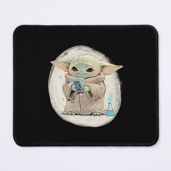 Item preview, BABY YODA GENETICIST designed and sold by LIS AND MELIVERSO.
