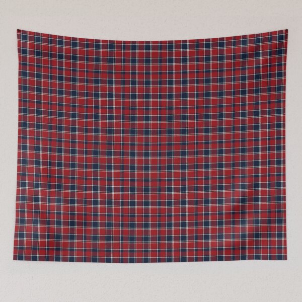 Item preview, Los Angeles Angels plaid tartan  designed and sold by Broken Antler Designs .