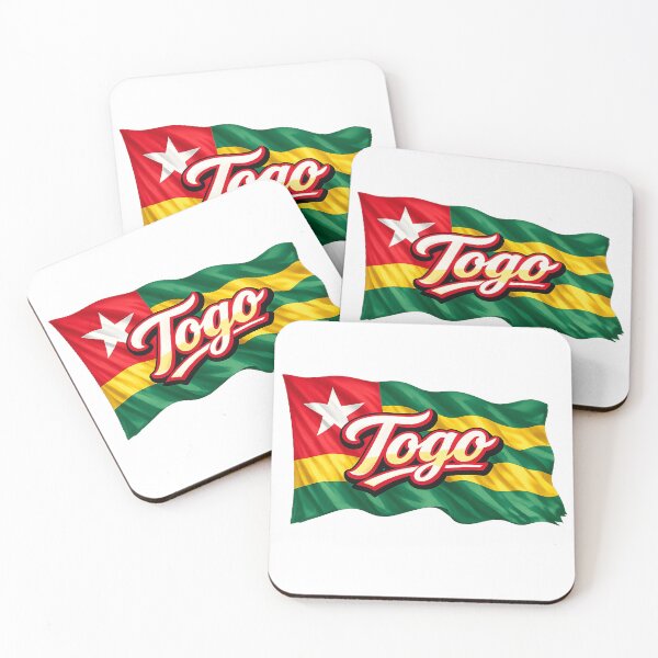 Item preview, Togo Waving Flag Design – Togolese Pride Patriotic Country Graphic designed and sold by GarnerSupplyCo.
