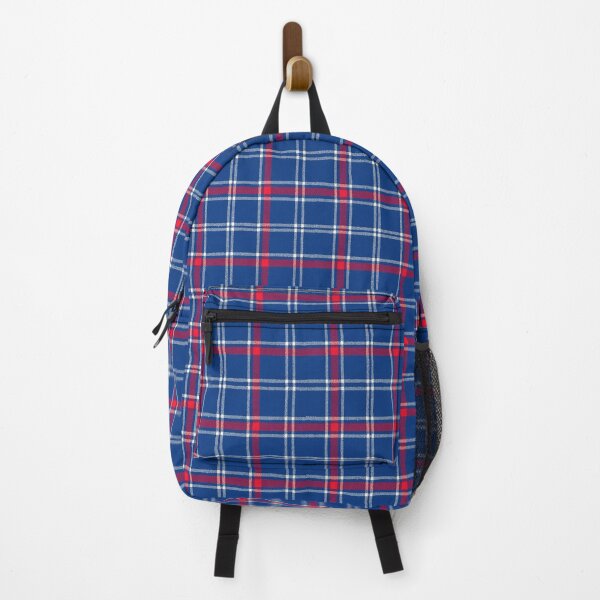 Item preview, LA Dodgers plaid tartan designed and sold by Broken Antler Designs .