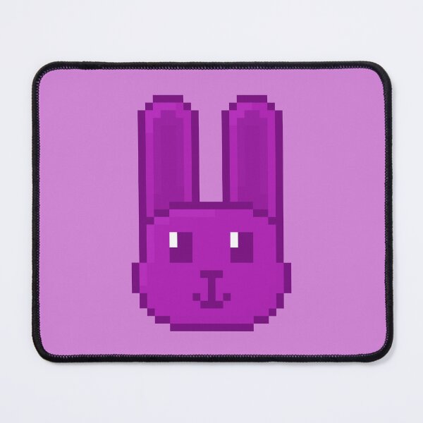 Item preview, Magenta Pixel Bunny Rabbit designed and sold by Lilac-Cat.