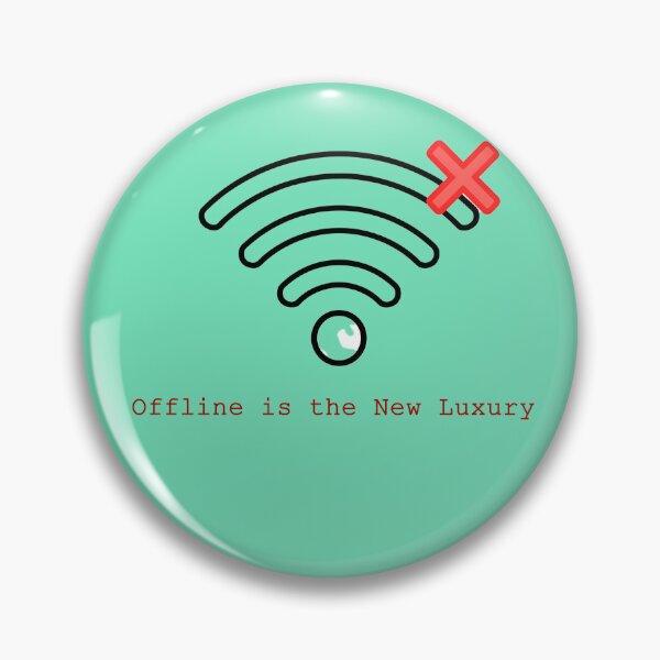 Item preview, No WiFi Symbol Tech Humor for Developers and IT Professionals designed and sold by eikulabs.