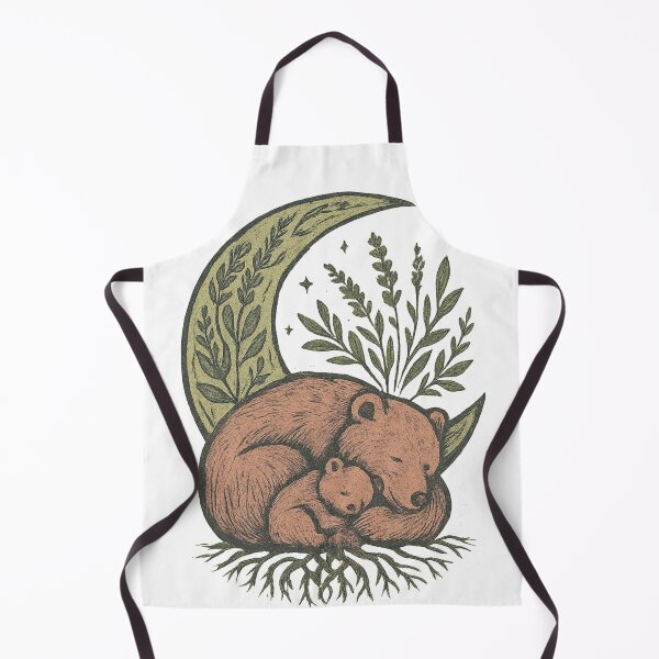 Item preview, Celestial Mama Bear - Moon & Stars Motherhood designed and sold by Studio Umbra.