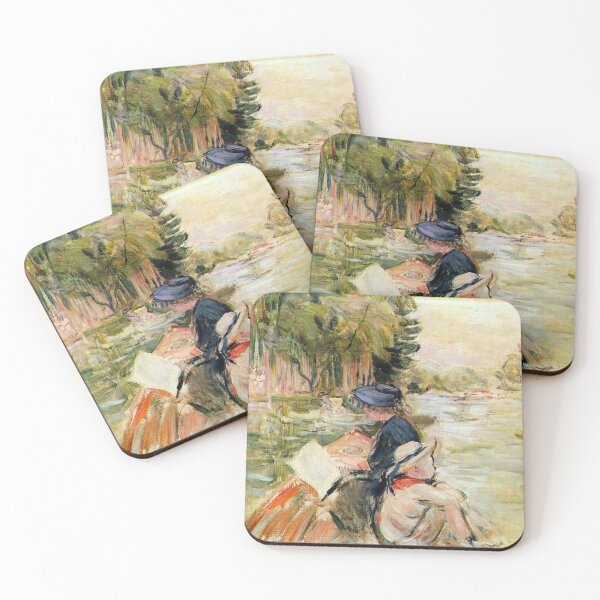 Item preview, Berthe Morisot - Femme et enfant dans une barque (Woman with a Child in a Boat) designed and sold by RickE.