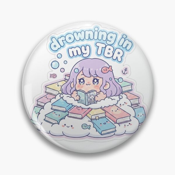 Item preview, Drowning in my TBR designed and sold by StudioPixie.