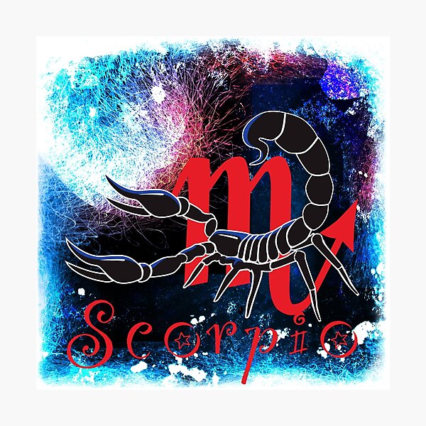 Scorpio Photographic Print