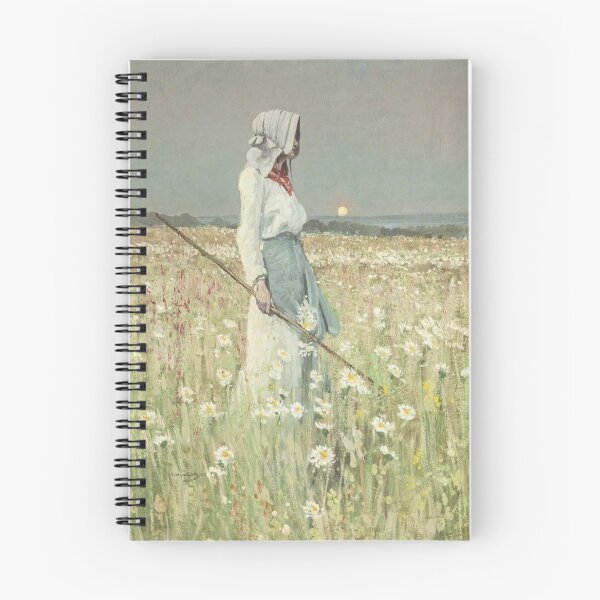 Item preview, William Page Atkinson - Wells Girl in a Meadow, 1905 designed and sold by RickE.