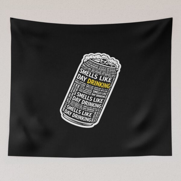 Item preview, Smells Like Day Drinking — Funny Drinking designed and sold by VibeOffline Studio.