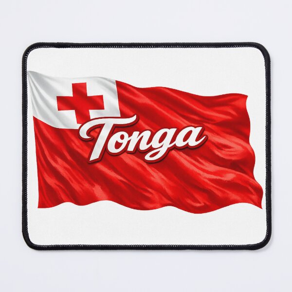 Item preview, Tonga Waving Flag Design – Tongan Pride Patriotic Country Graphic designed and sold by GarnerSupplyCo.