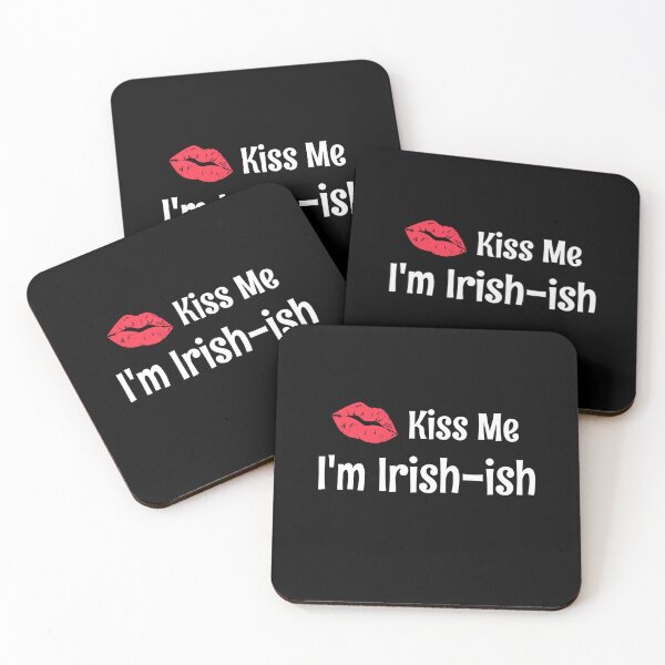 Item preview, Kiss Me I'm Irish-ish St Patrick designed and sold by Sachie's Studio.